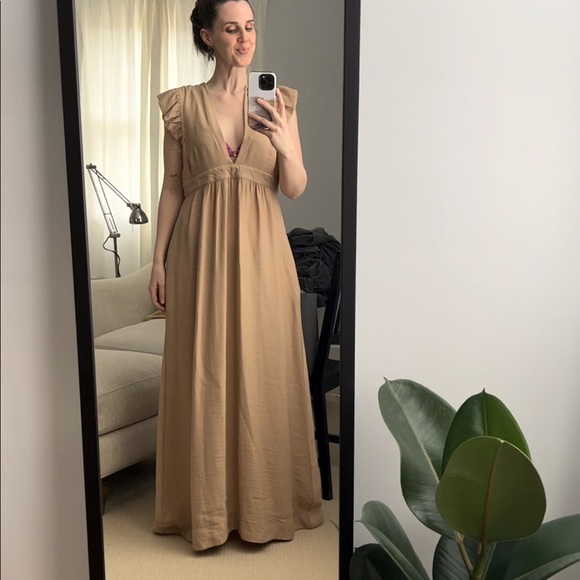 NWT ODELLS flutter sleeve dress - Picture 2 of 4